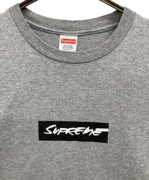 SUPREME（シュプリーム）Supreme (シュプリーム) Futura Box Logo Tee グレー サイズ:XLの古着・服飾アイテム