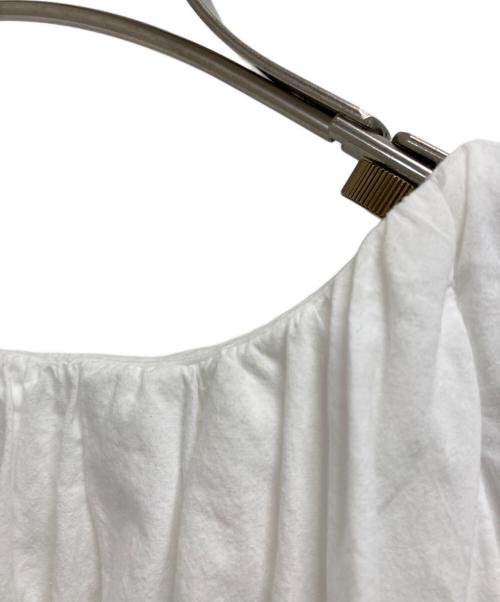 nest Robe（ネストローブ）nest Robe (ネストローブ) シャツワンピース ホワイト サイズ:Freeの古着・服飾アイテム