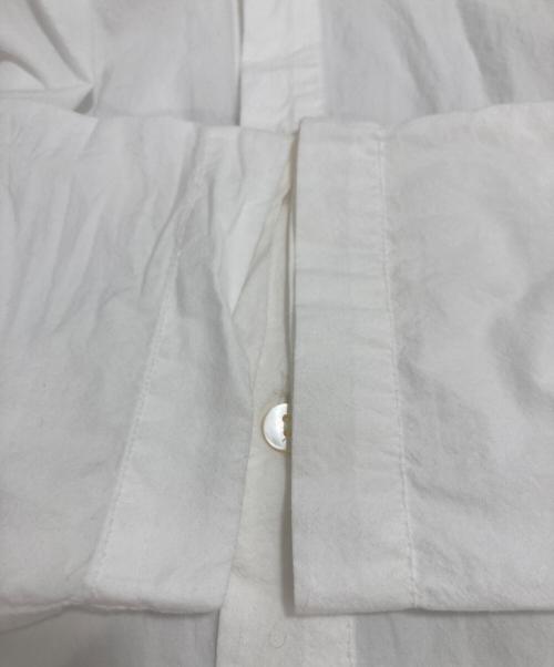 nest Robe（ネストローブ）nest Robe (ネストローブ) シャツワンピース ホワイト サイズ:Freeの古着・服飾アイテム