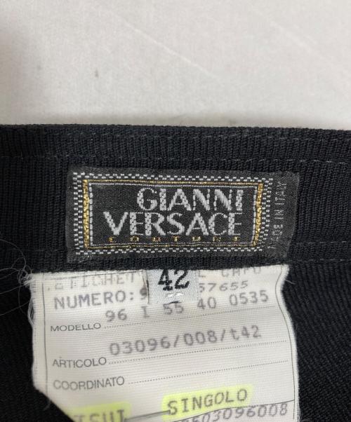 GIANNI VERSACE（ジャンニ・ヴェルサーチ）GIANNI VERSACE (ジャンニ・ヴェルサーチ) パンツ ブラック サイズ:42の古着・服飾アイテム