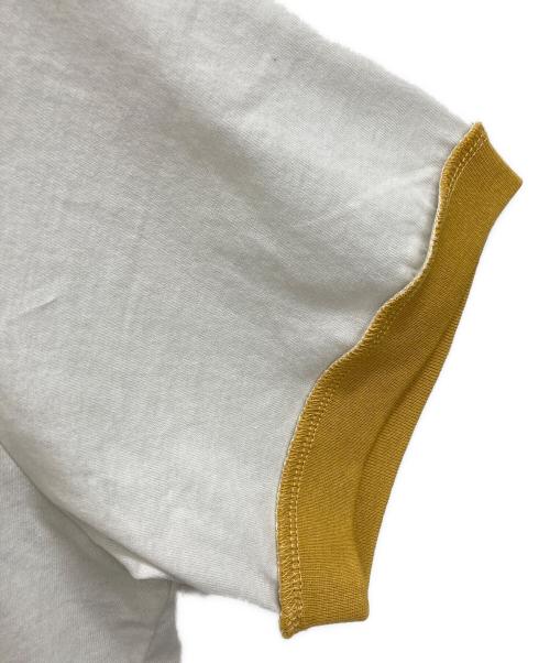 COACH（コーチ）COACH (コーチ) リンガーTシャツ ホワイト サイズ:Sの古着・服飾アイテム