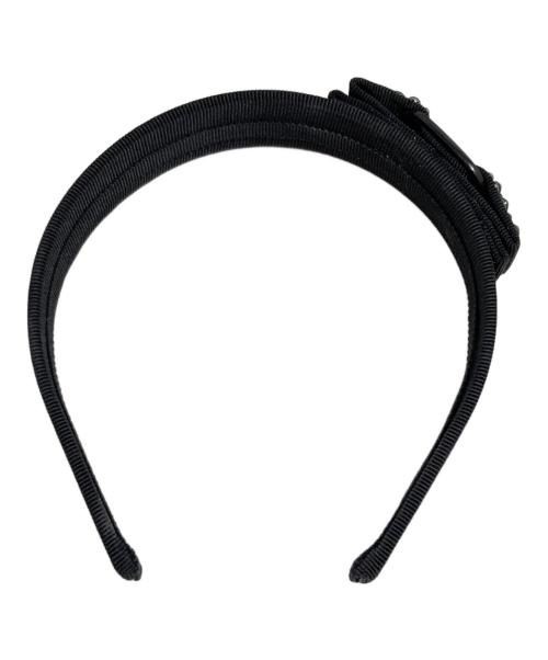 Salvatore Ferragamo（サルヴァトーレ フェラガモ）Salvatore Ferragamo (サルヴァトーレ フェラガモ) カチューシャ ブラックの古着・服飾アイテム