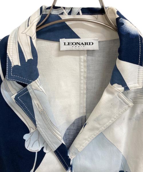 LEONARD（レオナール）LEONARD (レオナール) テーラードジャケット ネイビー サイズ:44の古着・服飾アイテム