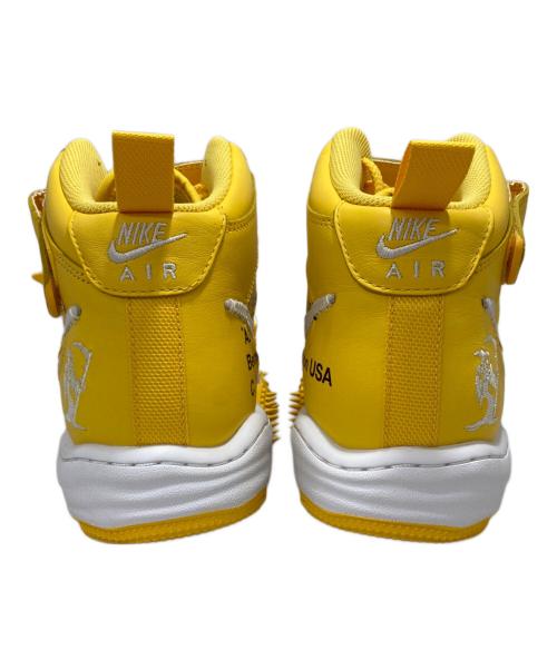 NIKE（ナイキ）NIKE (ナイキ) OFFWHITE (オフホワイト) ハイカットスニーカー イエロー サイズ:28.5の古着・服飾アイテム