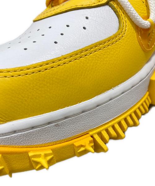 NIKE（ナイキ）NIKE (ナイキ) OFFWHITE (オフホワイト) ハイカットスニーカー イエロー サイズ:28.5の古着・服飾アイテム