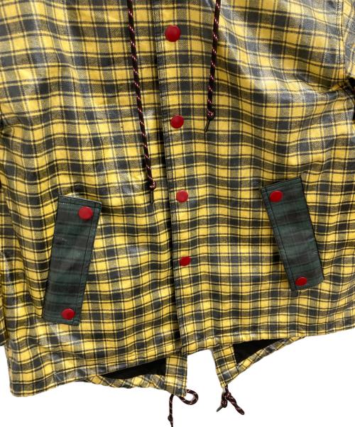 Lois CRAYON（ロイスクレヨン）Lois CRAYON (ロイスクレヨン) コーティングジャケット イエロー サイズ:Ｍの古着・服飾アイテム