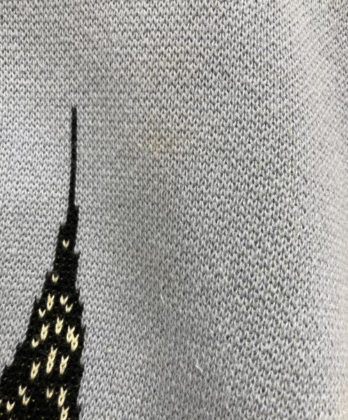 HUF（ハフ）HUF (ハフ) ニット スカイブルー サイズ:Lの古着・服飾アイテム