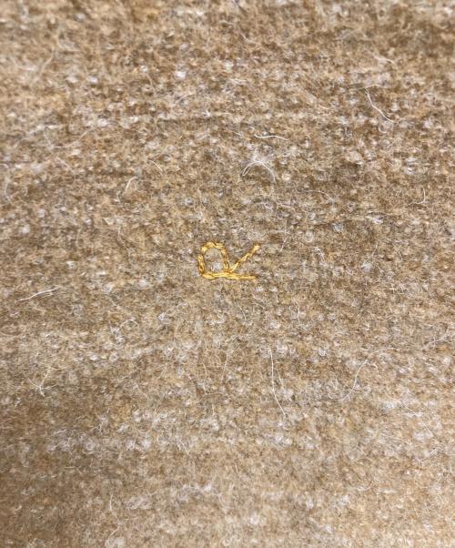 45R（フォーティファイブ・アール）45R (フォーティファイブ・アール) 縮絨ニットのカバーオール ブラウン サイズ:記載なしの古着・服飾アイテム