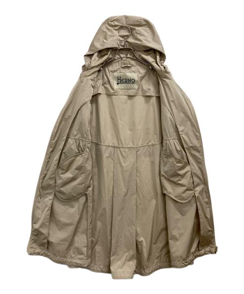 HERNO（ヘルノ）HERNO (ヘルノ) テクノタフタコート ベージュ サイズ:40の古着・服飾アイテム