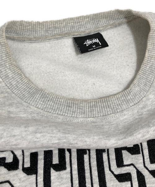 stussy（ステューシー）stussy (ステューシー) スウェット グレー サイズ:Mの古着・服飾アイテム