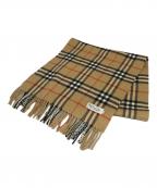 Burberry'sバーバリー）の古着「マフラー」｜ベージュ