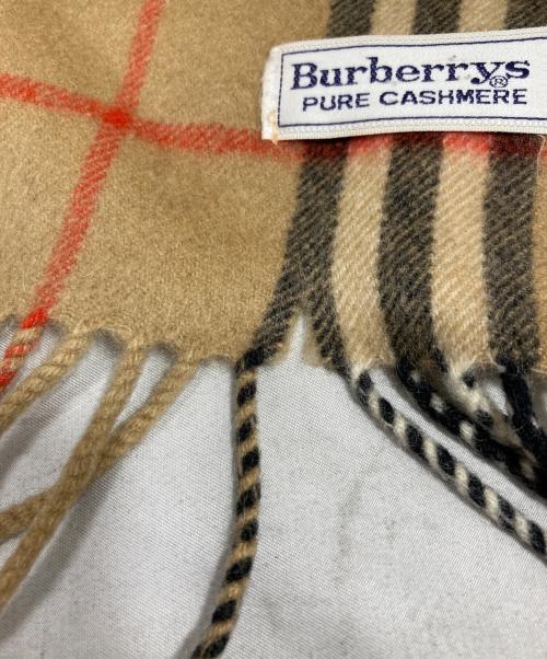 Burberry's（バーバリー）Burberry's (バーバリーズ) マフラー ベージュの古着・服飾アイテム