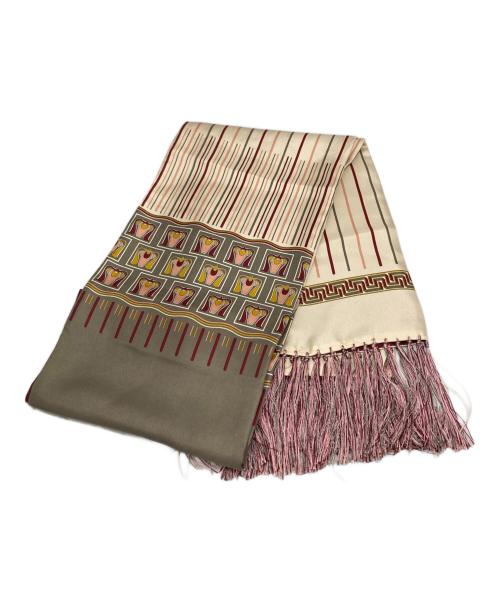 GIANNI VERSACE（ジャンニ・ヴェルサーチ）GIANNI VERSACE (ジャンニ・ヴェルサーチ) スカーフ ベージュの古着・服飾アイテム