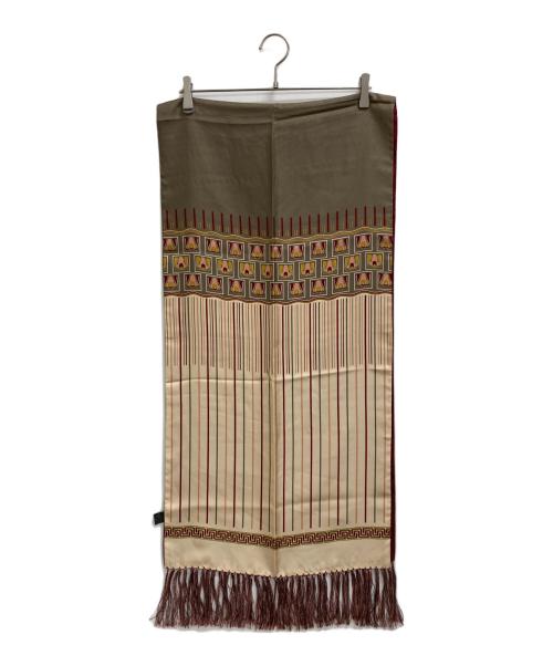 GIANNI VERSACE（ジャンニ・ヴェルサーチ）GIANNI VERSACE (ジャンニ・ヴェルサーチ) スカーフ ベージュの古着・服飾アイテム