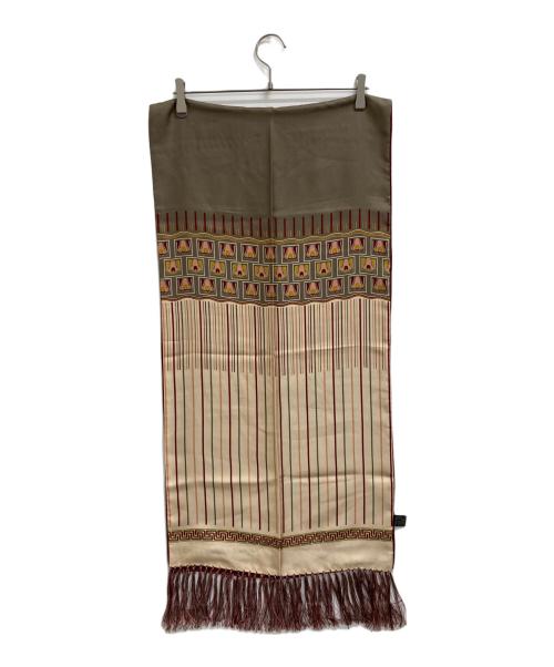 GIANNI VERSACE（ジャンニ・ヴェルサーチ）GIANNI VERSACE (ジャンニ・ヴェルサーチ) スカーフ ベージュの古着・服飾アイテム