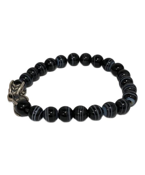 DAVID YURMAN（デヴィッド・ヤーマン）DAVID YURMAN (デヴィッド・ヤーマン) スピリチュアルビーズブレスレット ブラックの古着・服飾アイテム