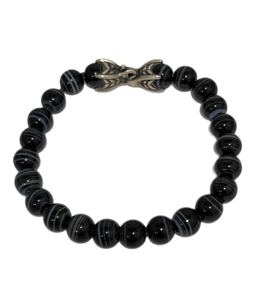 DAVID YURMAN（デヴィッド・ヤーマン）DAVID YURMAN (デヴィッド・ヤーマン) スピリチュアルビーズブレスレット ブラックの古着・服飾アイテム