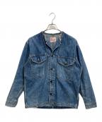 STUDIO D'ARTISANステュディオダルチザン）の古着「デニムジャケット」｜インディゴ