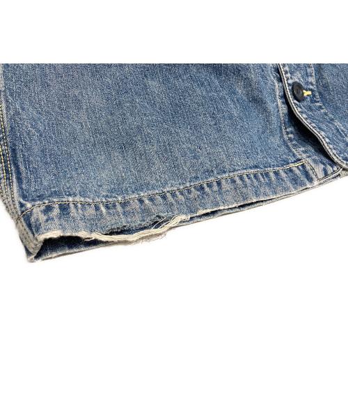 STUDIO D'ARTISAN（ステュディオダルチザン）STUDIO D'ARTISAN (ステュディオダルチザン) デニムジャケット インディゴ サイズ:Mの古着・服飾アイテム