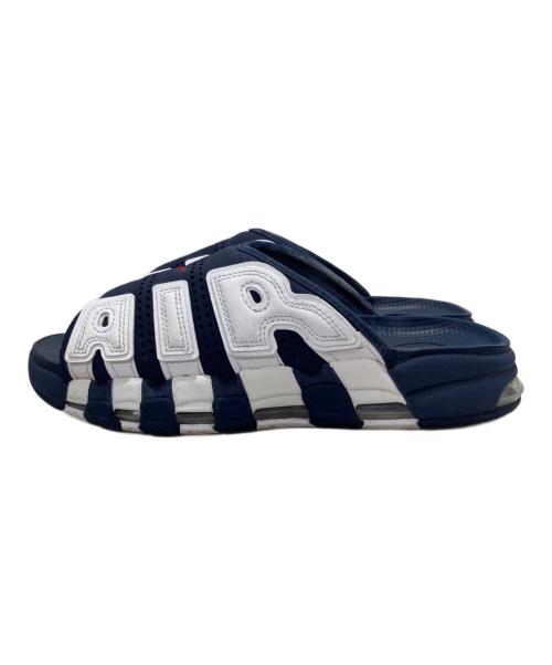 NIKE（ナイキ）NIKE (ナイキ) NIKE AIR MORE UPTEMPO SLIDE （ナイキ エア モア アップテンポ スライド） ネイビー サイズ:27の古着・服飾アイテム
