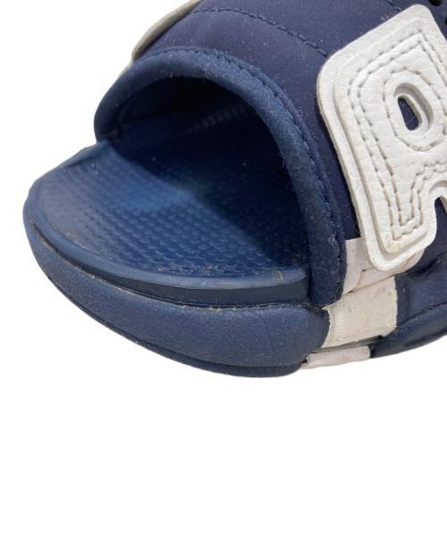 NIKE（ナイキ）NIKE (ナイキ) NIKE AIR MORE UPTEMPO SLIDE （ナイキ エア モア アップテンポ スライド） ネイビー サイズ:27の古着・服飾アイテム