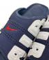 中古・古着 NIKE (ナイキ) NIKE AIR MORE UPTEMPO SLIDE （ナイキ エア モア アップテンポ スライド） ネイビー サイズ:27：8000円