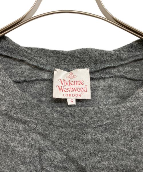 Vivienne Westwood（ヴィヴィアンウエストウッド）Vivienne Westwood (ヴィヴィアンウエストウッド) ニット グレー サイズ:Sの古着・服飾アイテム
