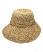 HELEN KAMINSKIヘレンカミンスキー）の古着「ストローハット」｜ベージュ