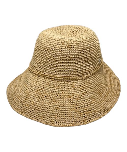 HELEN KAMINSKI（ヘレンカミンスキー）HELEN KAMINSKI (ヘレンカミンスキー) ストローハット ベージュの古着・服飾アイテム