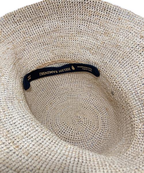 HELEN KAMINSKI（ヘレンカミンスキー）HELEN KAMINSKI (ヘレンカミンスキー) ストローハット ベージュの古着・服飾アイテム