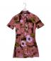 DOLCE & GABBANA（ドルチェ＆ガッバーナ）の古着「花柄ワンピース」｜ピンク