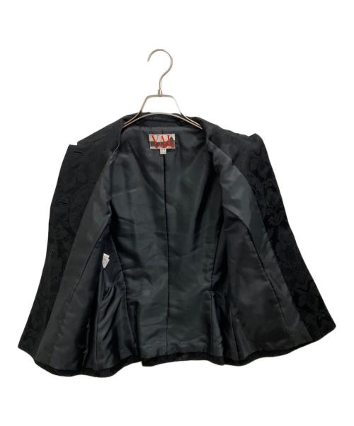 VAL by VALENTINO（バルバイヴァレンティノ）VAL BY VALENTINO (バルバイヴァレンティノ) セットアップスーツ ブラック サイズ:38の古着・服飾アイテム