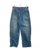 MAATEE&SONSマーティーアンドサンズ）の古着「military denim」｜インディゴ