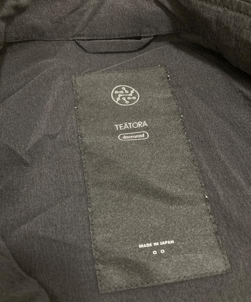 teatora（テアトラ）teatora (テアトラ) CARTRIDGE SHIRT S/S DR グレー サイズ:2の古着・服飾アイテム