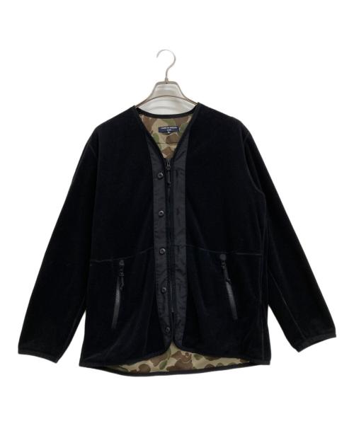 COMME des GARCONS HOMME（コムデギャルソン オム）COMME des GARCONS HOMME (コムデギャルソン オム) Homme Terrycloth Cardigan ブラック サイズ:Sの古着・服飾アイテム