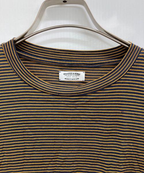 MAATEE&SONS（マーティーアンドサンズ）MAATEE&SONS (マーティーアンドサンズ) Tシャツ オレンジ サイズ:SIZE3の古着・服飾アイテム