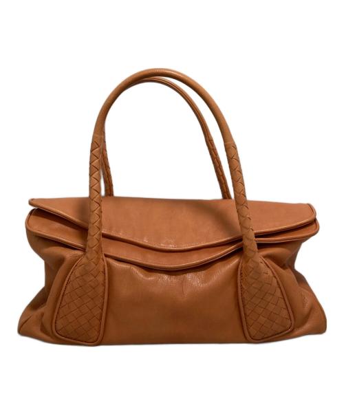 BOTTEGA VENETA（ボッテガベネタ）BOTTEGA VENETA (ボッテガベネタ) ハンドバッグ オレンジの古着・服飾アイテム