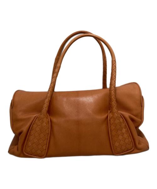 BOTTEGA VENETA（ボッテガベネタ）BOTTEGA VENETA (ボッテガベネタ) ハンドバッグ オレンジの古着・服飾アイテム
