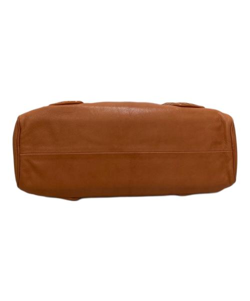 BOTTEGA VENETA（ボッテガベネタ）BOTTEGA VENETA (ボッテガベネタ) ハンドバッグ オレンジの古着・服飾アイテム