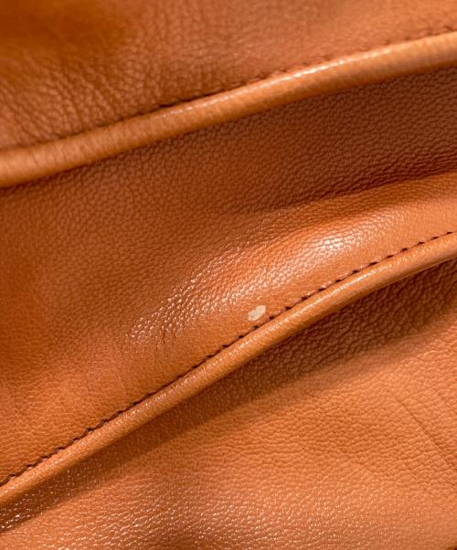 BOTTEGA VENETA（ボッテガベネタ）BOTTEGA VENETA (ボッテガベネタ) ハンドバッグ オレンジの古着・服飾アイテム
