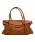 BOTTEGA VENETA（ボッテガベネタ）の古着「ハンドバッグ」｜オレンジ