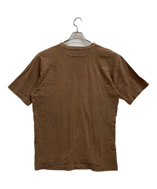 45R（フォーティファイブ・アール）45R (フォーティファイブ・アール) ロゴTシャツ ブラウン サイズ:5の古着・服飾アイテム