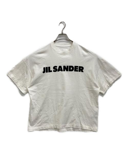 JIL SANDER（ジルサンダー）JIL SANDER (ジルサンダー) LOGO T-SHIRT（ロゴＴシャツ） ホワイト サイズ:XSの古着・服飾アイテム