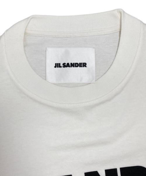 JIL SANDER（ジルサンダー）JIL SANDER (ジルサンダー) LOGO T-SHIRT（ロゴＴシャツ） ホワイト サイズ:XSの古着・服飾アイテム