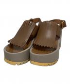 MARNIマルニ）の古着「サンダル」｜ブラウン