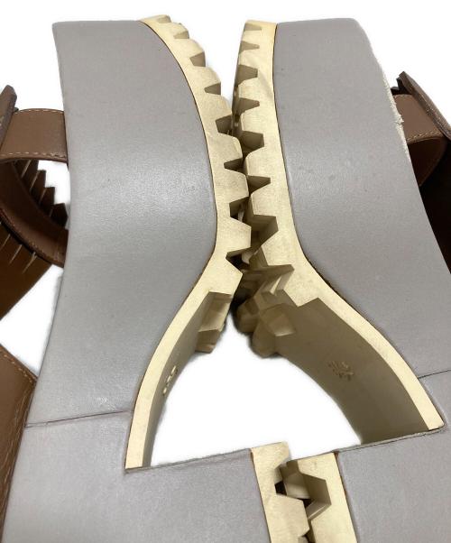 MARNI（マルニ）MARNI (マルニ) サンダル ブラウン サイズ:24の古着・服飾アイテム