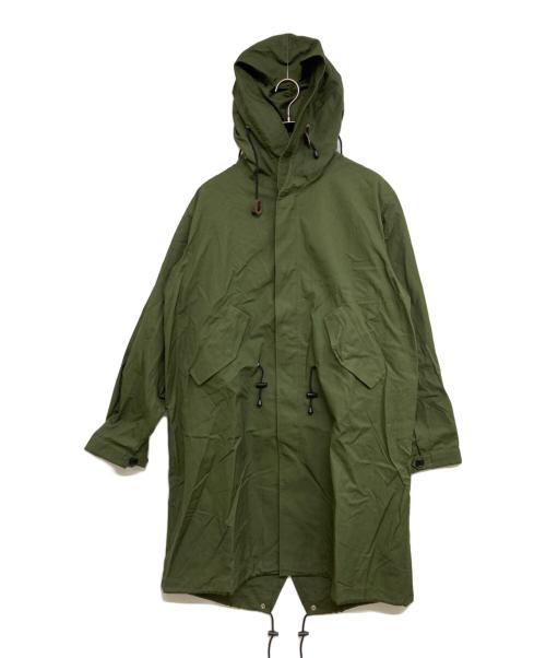 MARGARET HOWELL（マーガレットハウエル）MARGARET HOWELL (マーガレットハウエル) コットンモッズコート グリーン サイズ:XLの古着・服飾アイテム