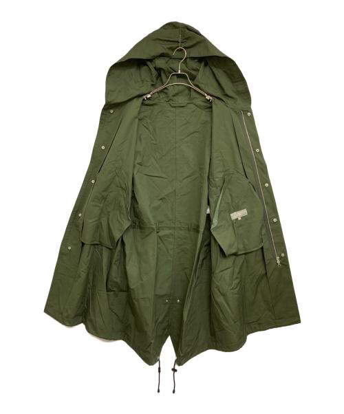 MARGARET HOWELL（マーガレットハウエル）MARGARET HOWELL (マーガレットハウエル) コットンモッズコート グリーン サイズ:XLの古着・服飾アイテム