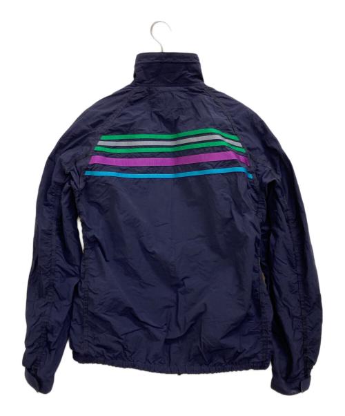 KOLOR（カラー）KOLOR (カラー) ストライプボンバージャケット ネイビー サイズ:3の古着・服飾アイテム