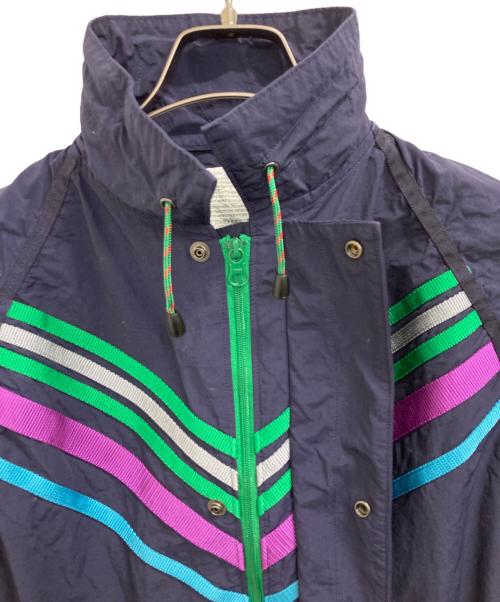 KOLOR（カラー）KOLOR (カラー) ストライプボンバージャケット ネイビー サイズ:3の古着・服飾アイテム